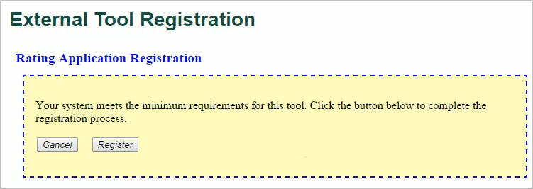 Completing the
registration|link=https://docs.moodle.org/405/en/File:reqmet.png
