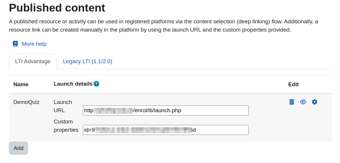 LTI Launch details