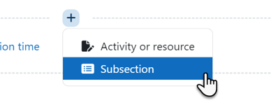 add subsection